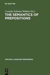 The Semantics of Prepositions_cover