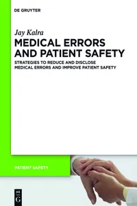 Medical Errors and Patient Safety_cover