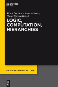 Logic, Computation, Hierarchies_cover