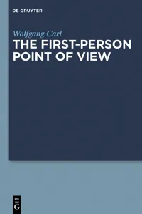The First-Person Point of View_cover