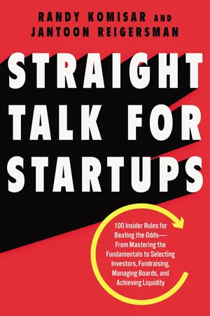 Straight Talk for Startups