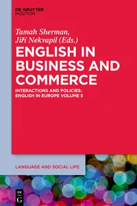 English in Business and Commerce_cover