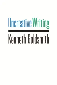 Uncreative Writing_cover
