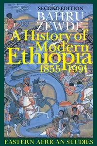 A History of Modern Ethiopia, 1855–1991_cover