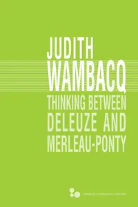 Thinking between Deleuze and Merleau-Ponty_cover