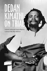 Dedan Kimathi on Trial_cover