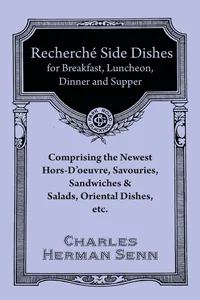 RechercheÌ EntreÌes - A Collection of the Latest and Most Popular Dishes_cover