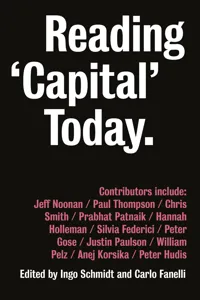 Reading 'Capital' Today_cover