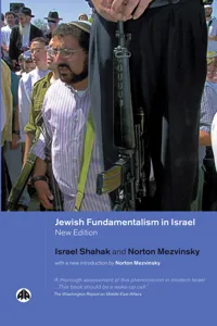 Jewish Fundamentalism in Israel_cover