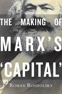 The Making of Marx's Capital Volume 1_cover