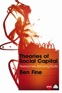 Theories of Social Capital_cover