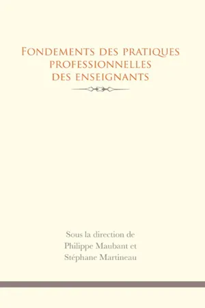 Fondements des pratiques professionnelles des enseignants