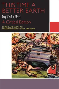 This Time a Better Earth, by Ted Allan_cover