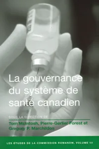 La Gouvernance du système de santé canadien_cover