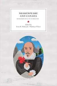 Shakespeare and Canada_cover