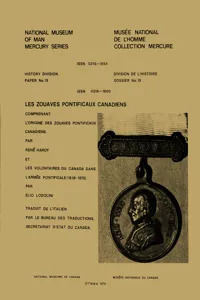 Zouaves pontificaux canadiens_cover