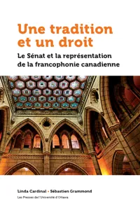 Une tradition et un droit_cover