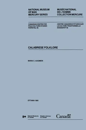 Calabrese folklore