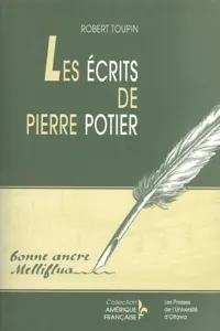 Les Écrits de Pierre Potier_cover