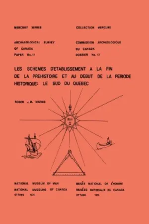 Les schèmes d'établissement à la fin de la préhistoire et au début de la période historique