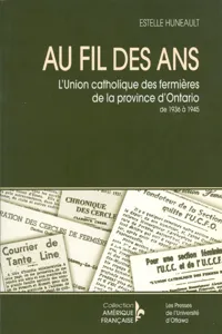 Au fil des ans_cover