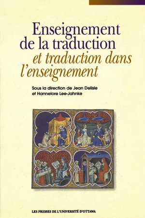 Enseignement de la traduction et traduction dans l'enseignement