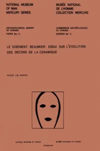 Le gisement Beaumier_cover