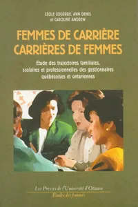 Femmes de carrière, carrières de femmes_cover