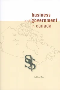 Business and Government in Canada_cover