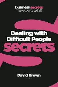 Dealing with Difficult People_cover