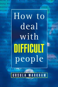 How to Deal With Difficult People_cover