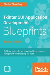 Tkinter GUI Application Development Blueprints - Second Edition_cover