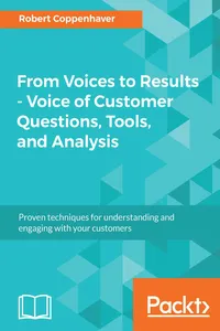 From Voices to Results - Voice of Customer Questions, Tools and Analysis_cover