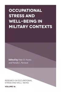 Occupational Stress and Well-Being in Military Contexts_cover