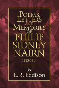 Poems, Letters and Memories of Philip Sidney Nairn_cover