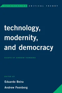 Technology, Modernity, and Democracy_cover