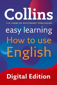 Easy Learning How to Use English_cover