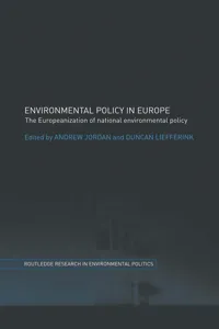 Environmental Policy in Europe_cover