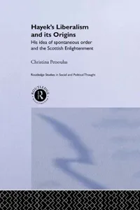 Hayek's Liberalism and Its Origins_cover