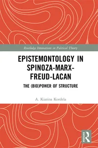 Epistemontology in Spinoza-Marx-Freud-Lacan_cover