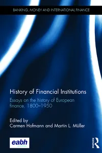 History of Financial Institutions_cover