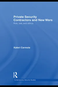 Private Security Contractors and New Wars_cover