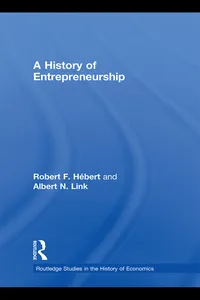 A History of Entrepreneurship_cover