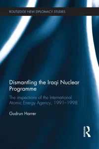 Dismantling the Iraqi Nuclear Programme_cover