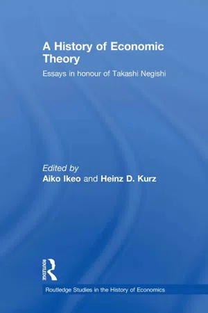 A History of Economic Theory