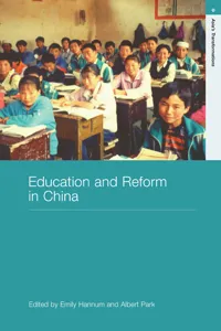 Education and Reform in China_cover