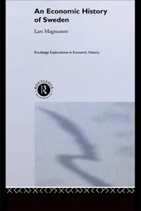 An Economic History of Sweden_cover
