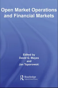 Open Market Operations and Financial Markets_cover