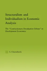 Structuralism and Individualism in Economic Analysis_cover