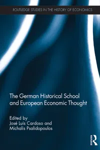 The German Historical School and European Economic Thought_cover